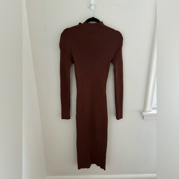ASTR the Label Long Sleeve Turtleneck Sweater Dress - Picture 7 of 11